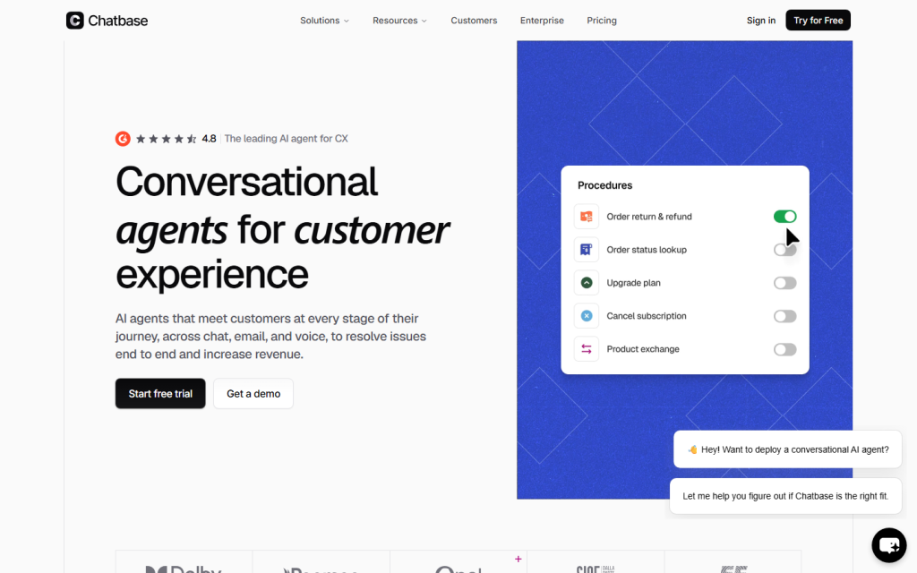 Chatbase screenshot
