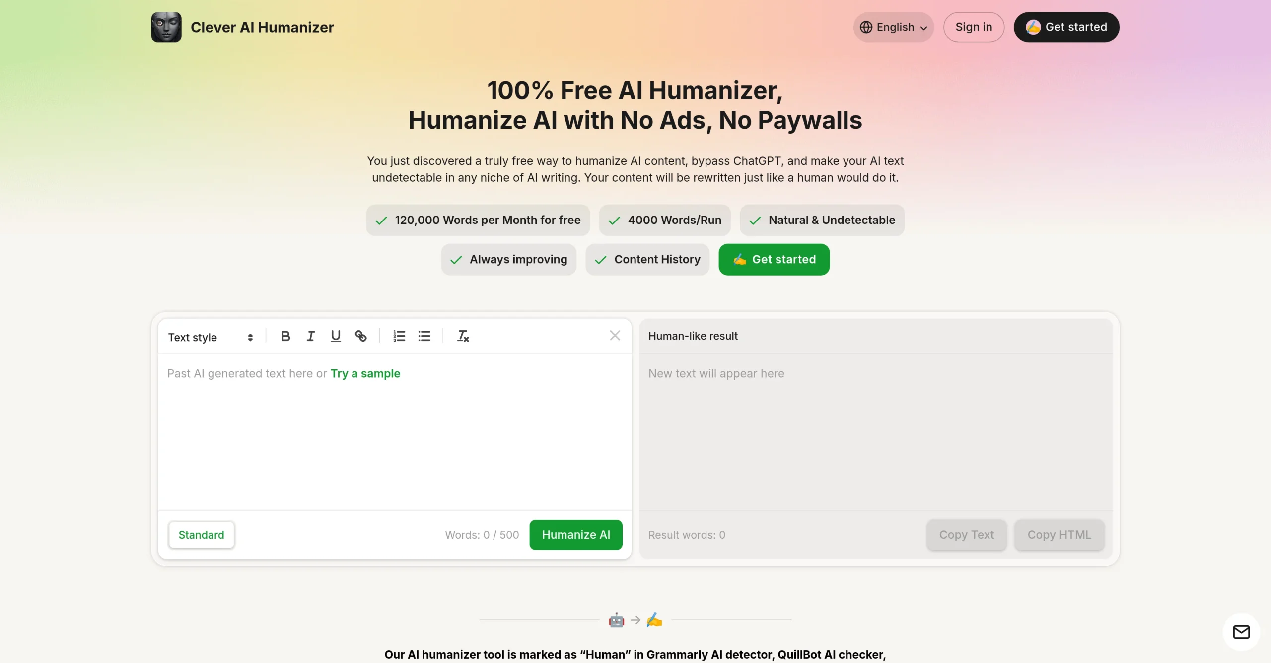 Clever AI Humanizer