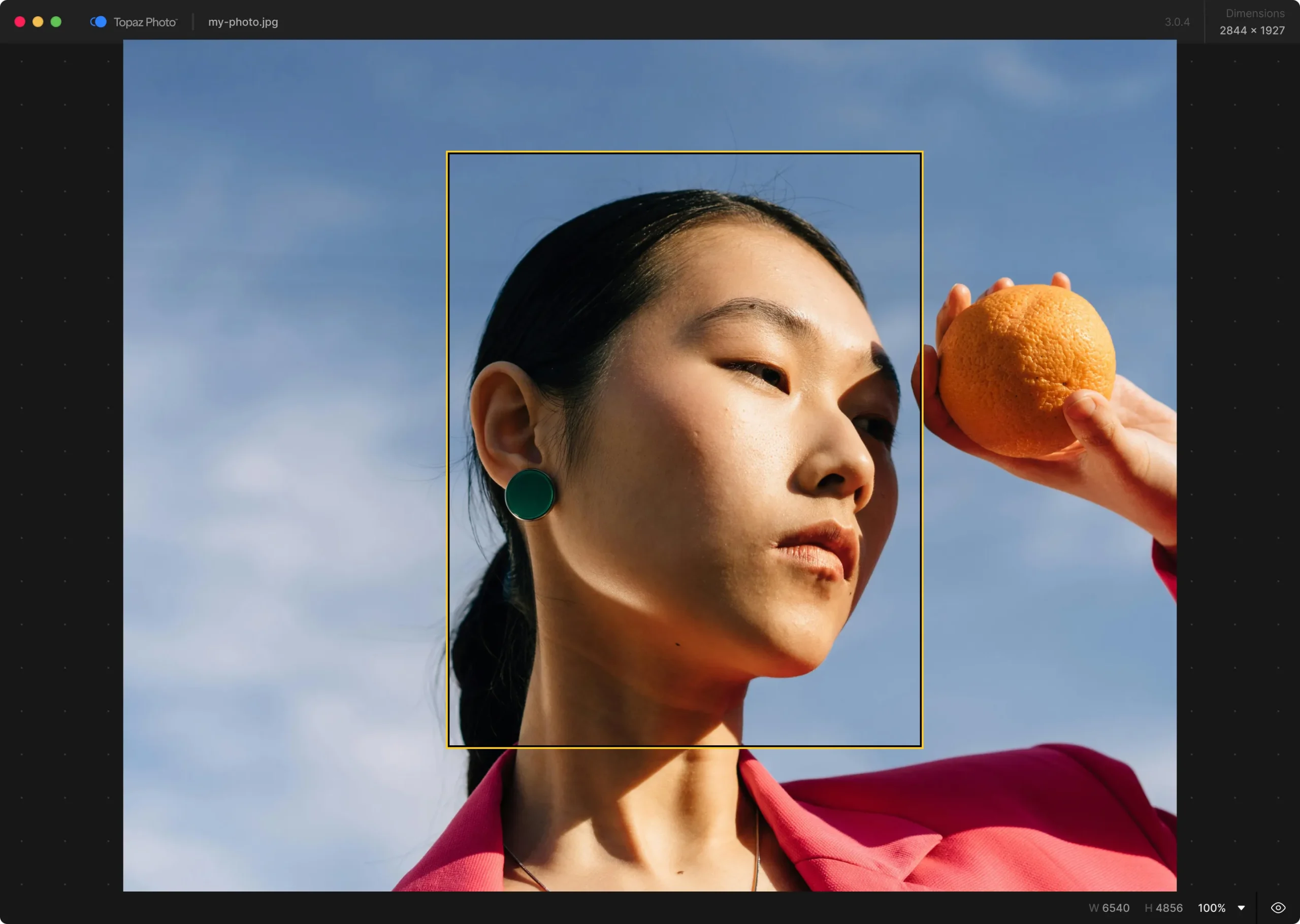 Topaz Video AI enhancement software