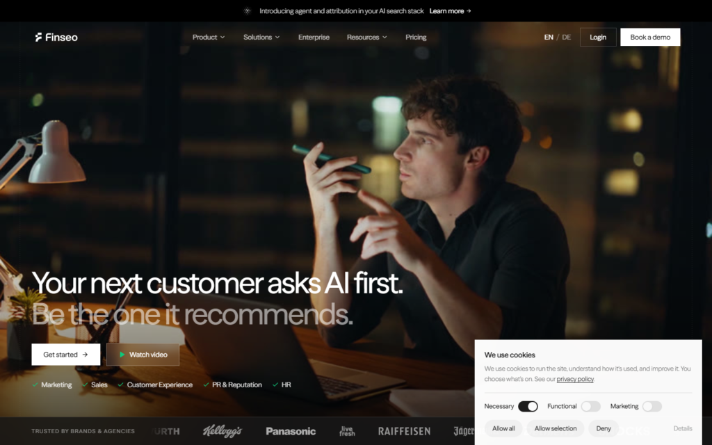 Finseo AI screenshot