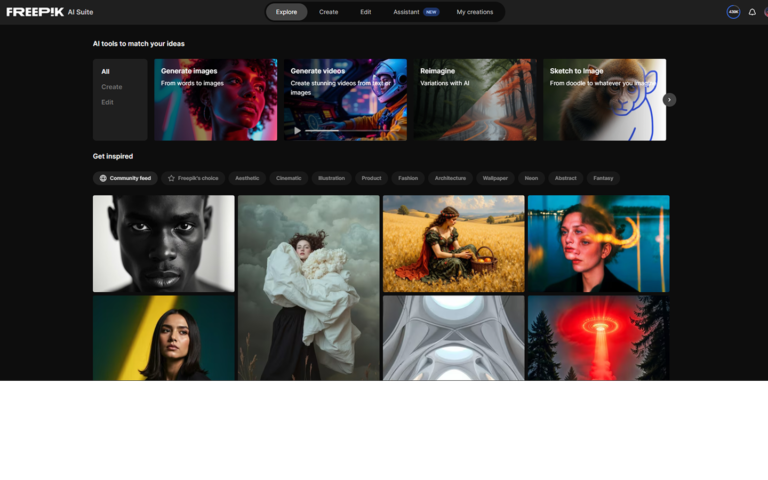 Freepik AI Suite