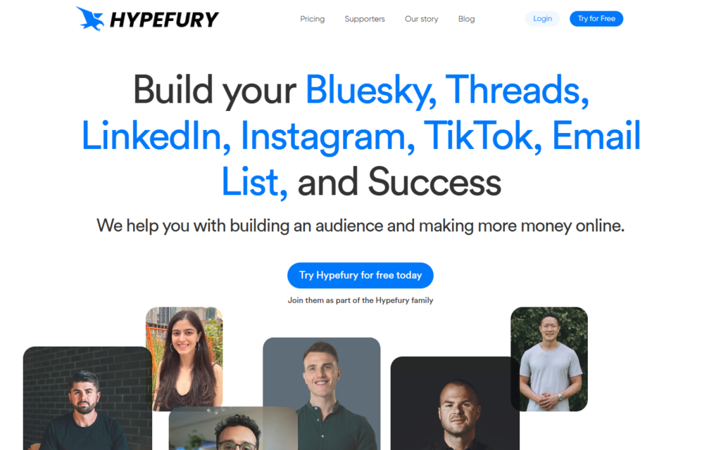Hypefury AI screenshot