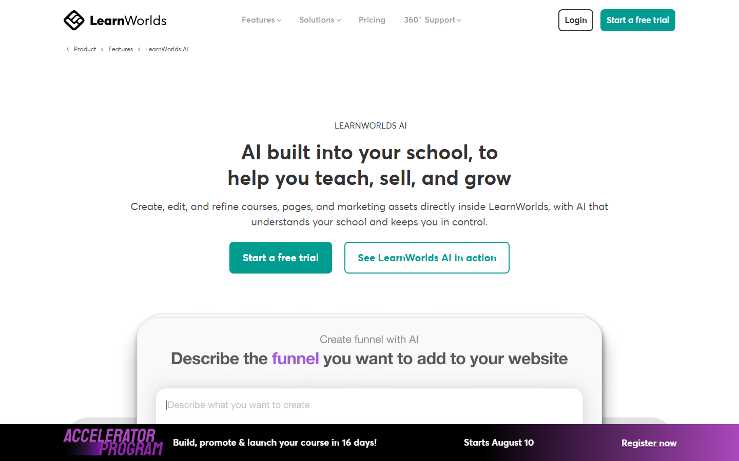 LearnWorlds AI
