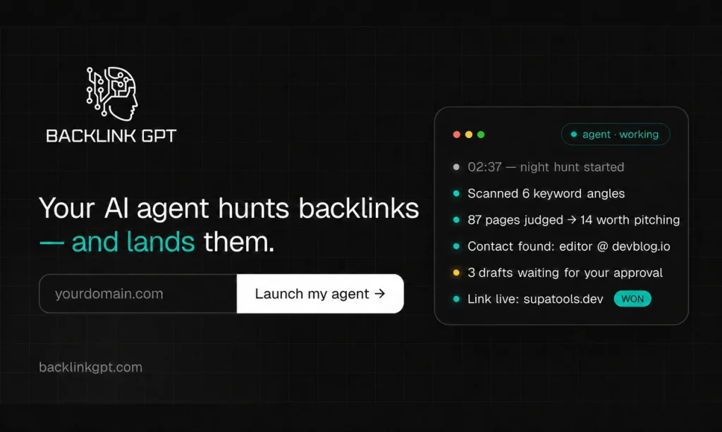BacklinkGPT screenshot