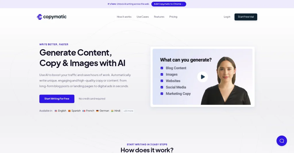 Copymatic screenshot