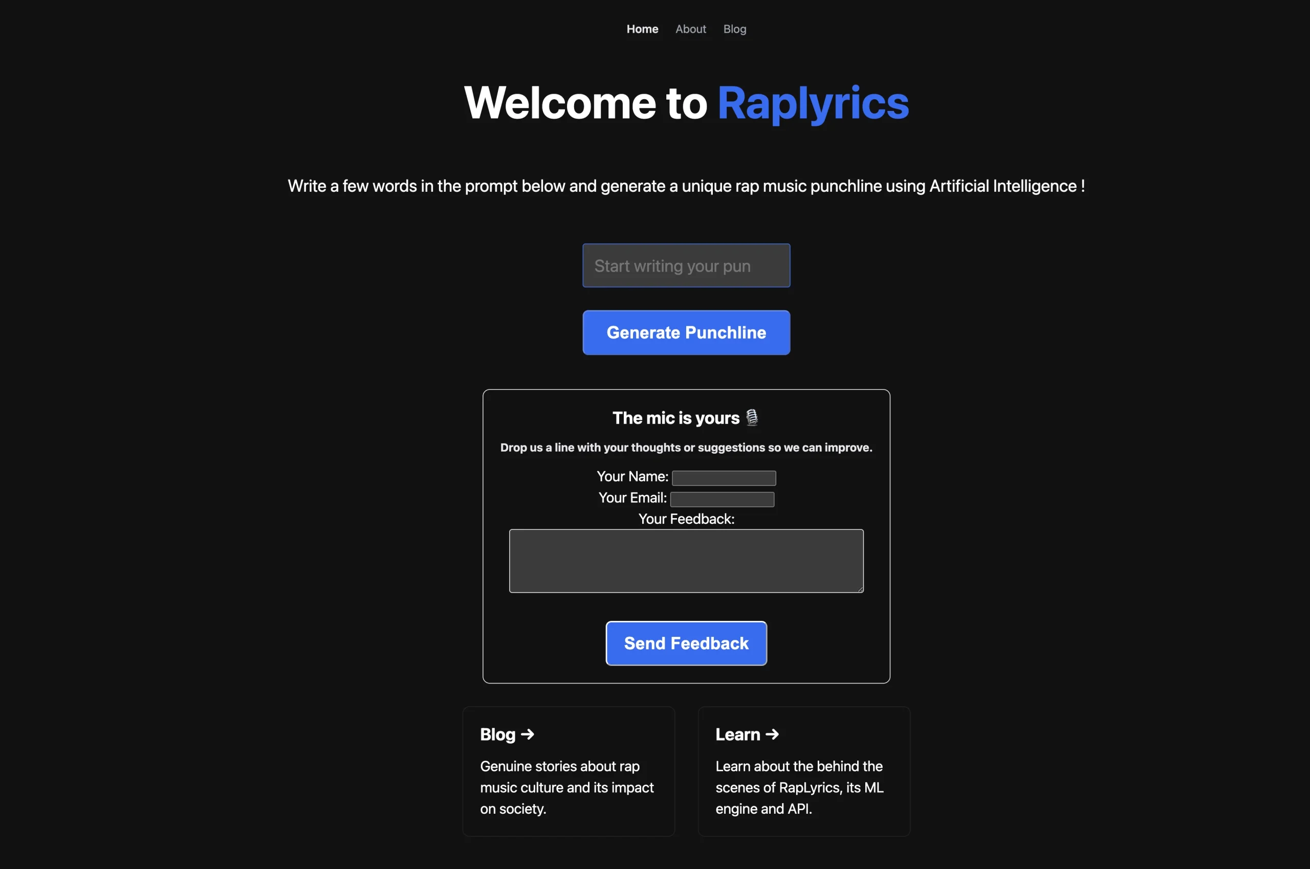 Raplyrics