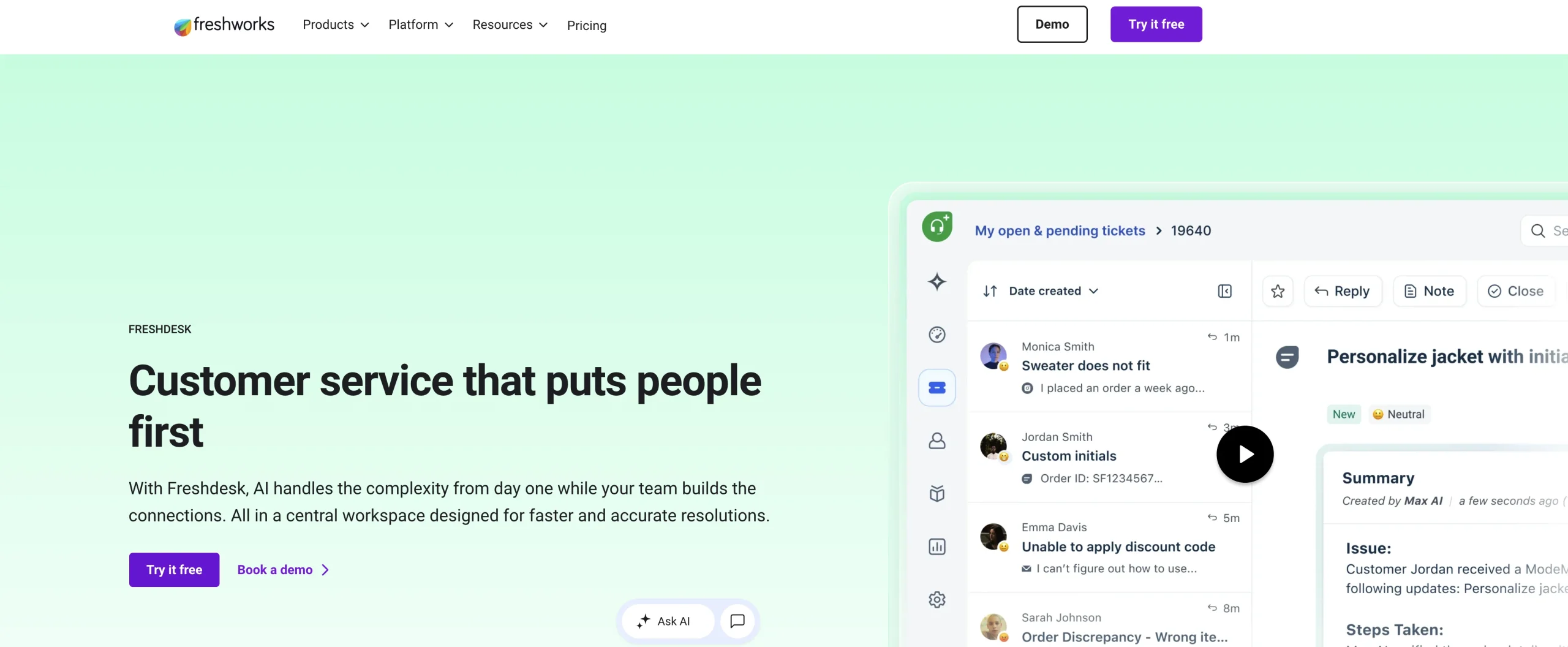 Freshdesk