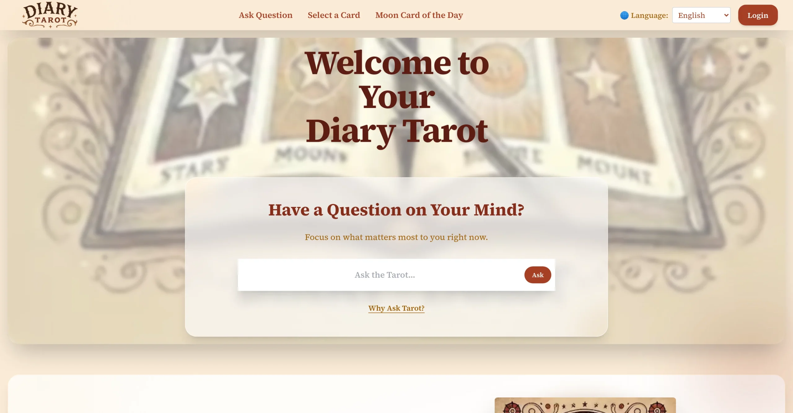 Diary Tarot