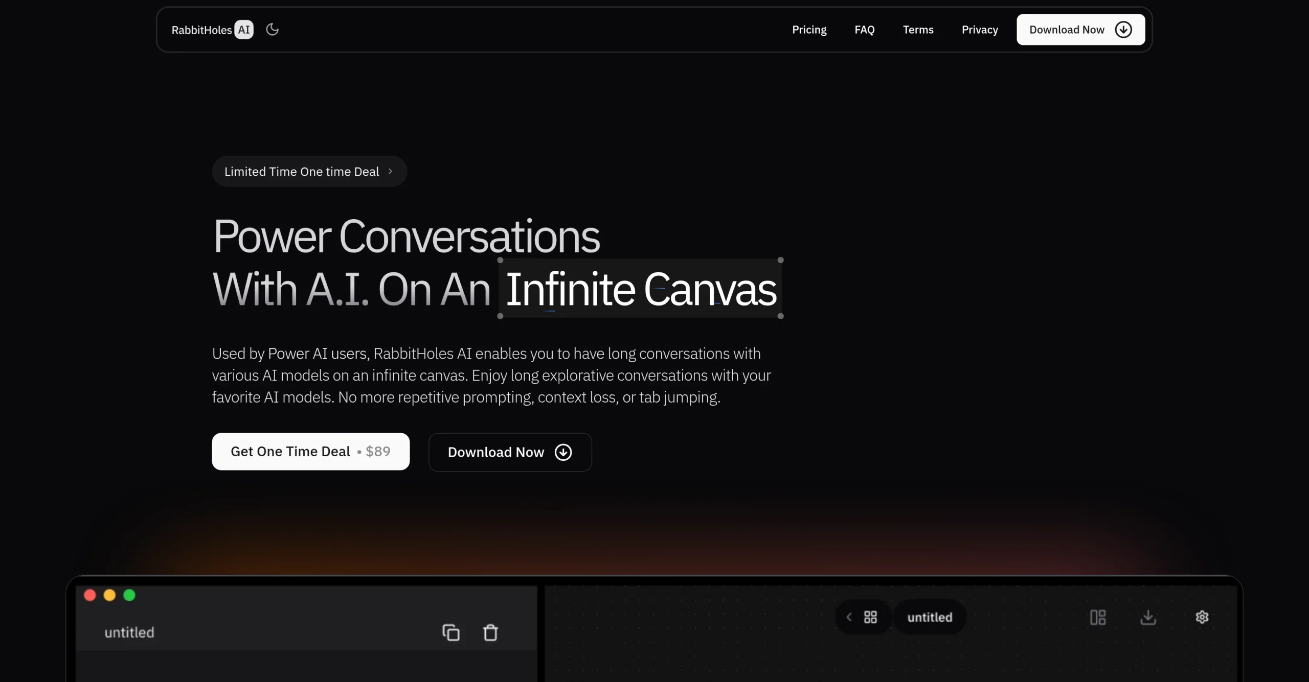 Slashspace (Formerly RabbitHoles AI)