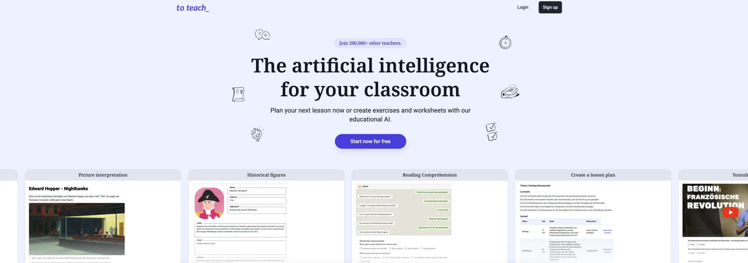 To Teach AI