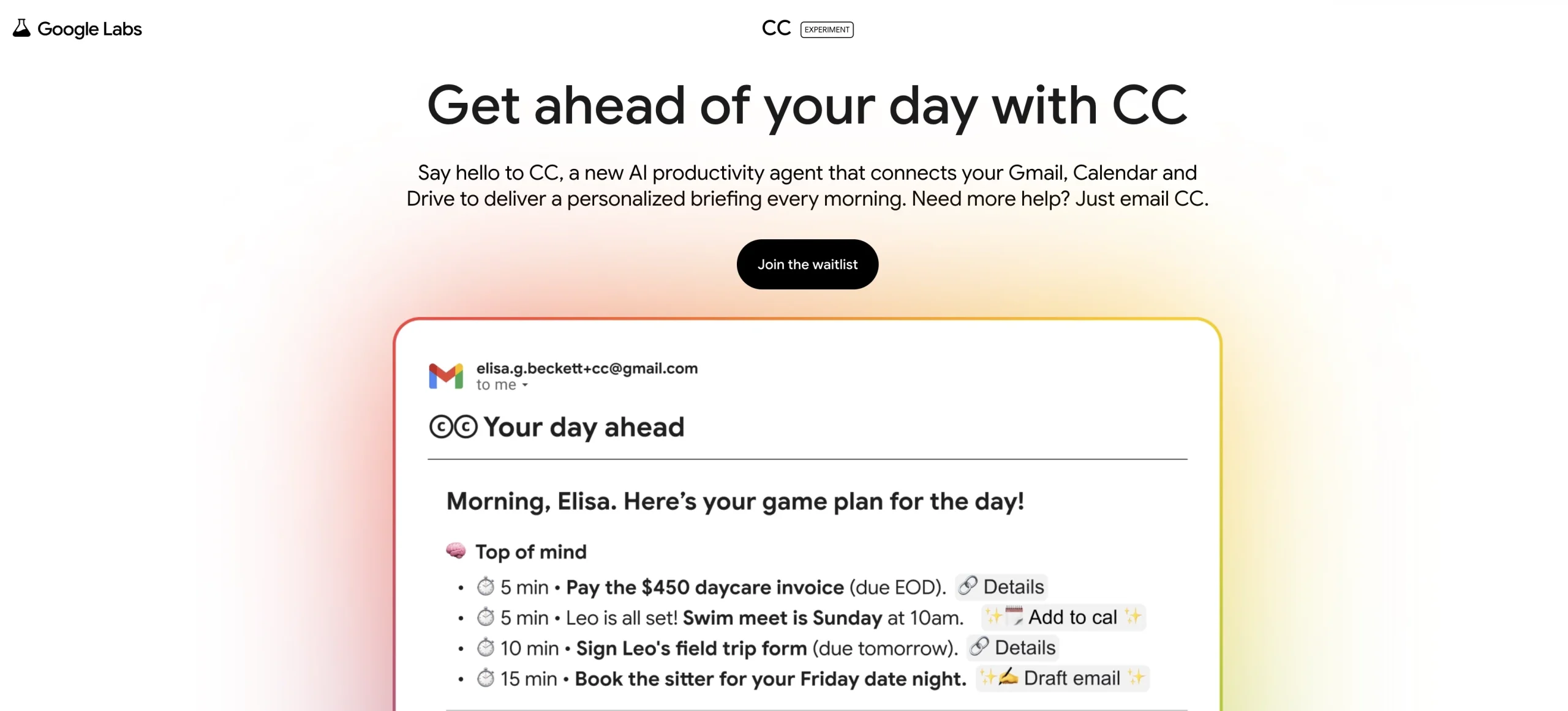 Google CC