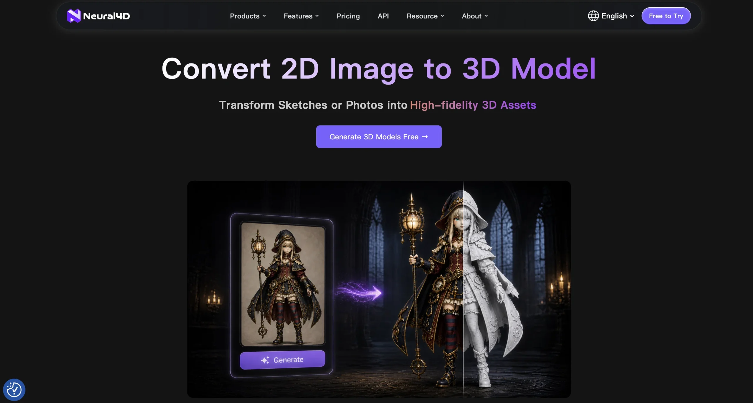 Neural4D